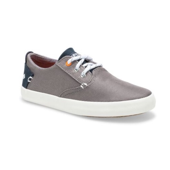 Boys Sperry Bodie Sneaker Grey size 4